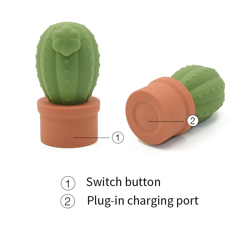 Flower Pot Cactus vibes FDA Silicone elegant package- Shenzhen Zhimo Technology Co., Ltd.