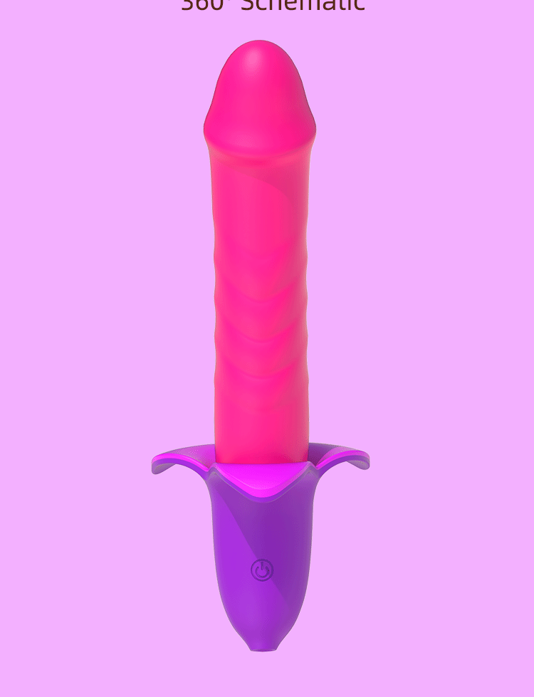 Banana pulse thrusting vibrating dildos para sa mga kababaihan