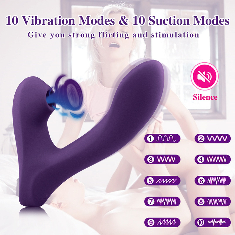 Clitoral Sucking Vibrator Sex Toy Para sa Babae