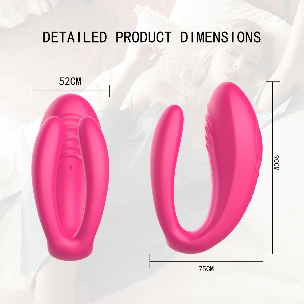 Emote Control G-spot Anal Vibrator Para sa Mag-asawa