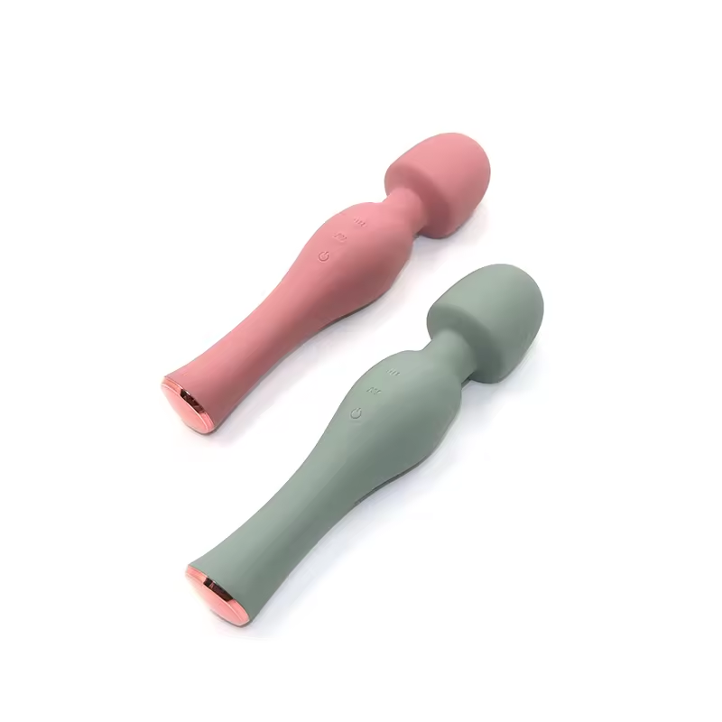 Mataas na Kalidad na Portable na Hindi tinatablan ng tubig na Vibration Massager Clitoral Stimulate AV Vibrator Wand 20 Mode Mga Sexy na Laruan