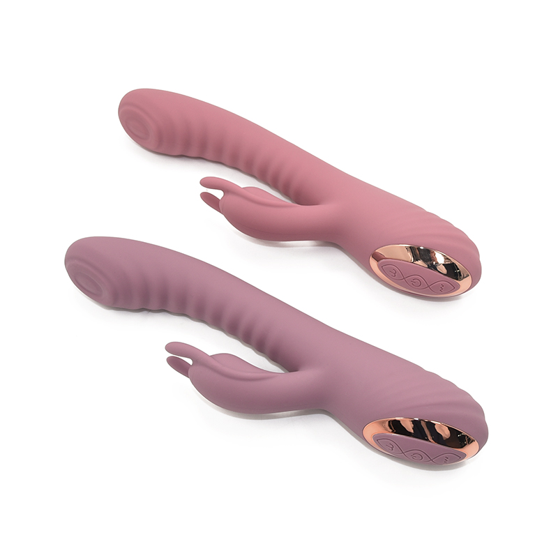 Patting malakas na motor eleganteng ligtas katawan silicone paggawa adult toy sa bulk rabbit vibrator.