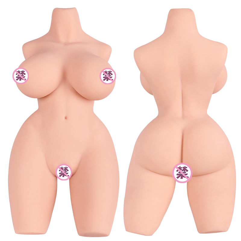 Sex Doll para sa Mga Lalaki na may Super Soft Gel Breasts Boobs para sa Vaginal Anal Breast Sex