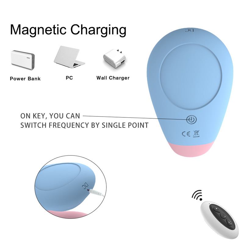 Nasusuot na Remote Control Triple Vagina Stimulator Vibrator Para sa Mag-asawa